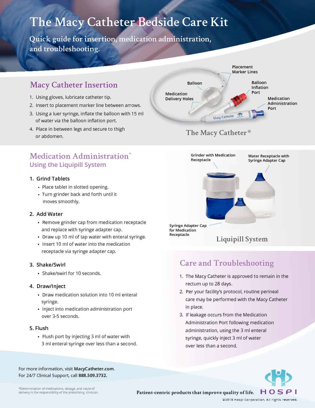 Product Info - The Macy Catheter